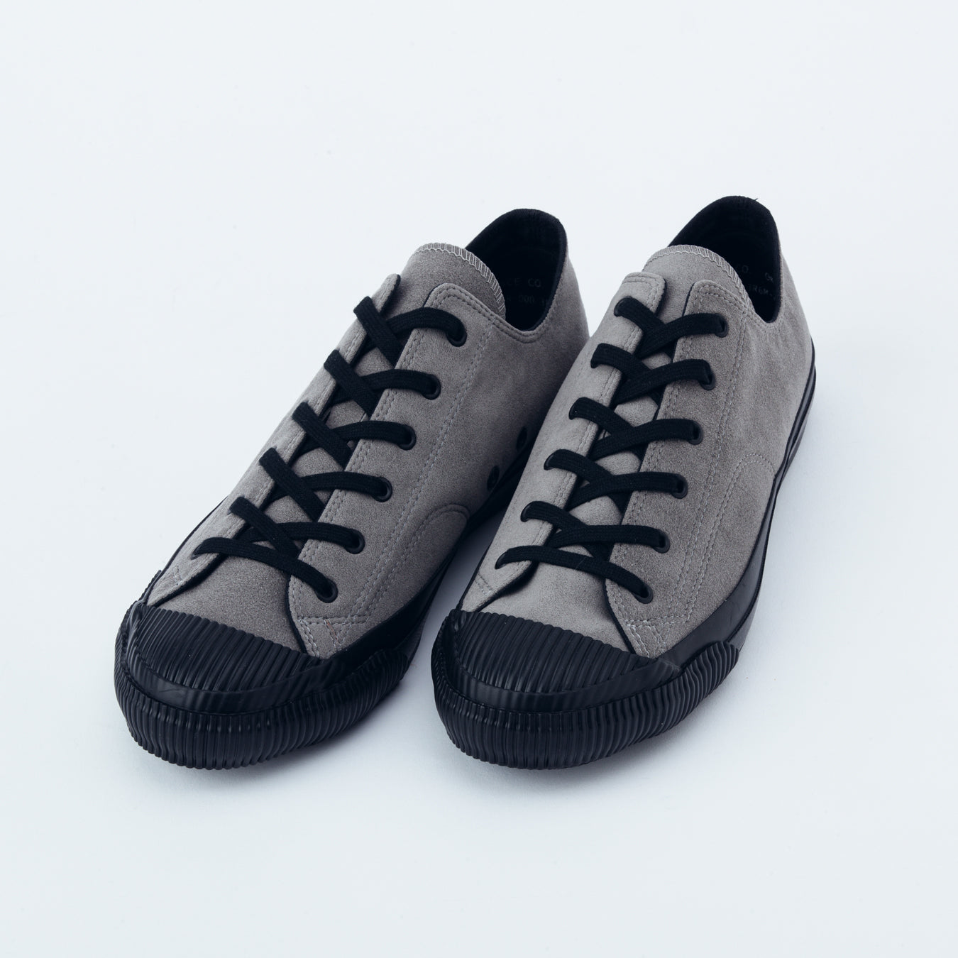PRAS-01-VEGAN - SHELLCAP LOW VEGAN SUEDE / GRAY×BLACK – PRAS2015