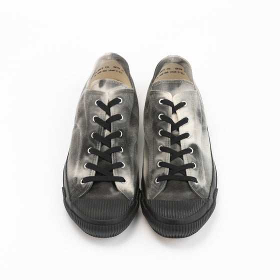 PRAS-01-MURA / LOW Uneven Dye - GRAY×BLACK